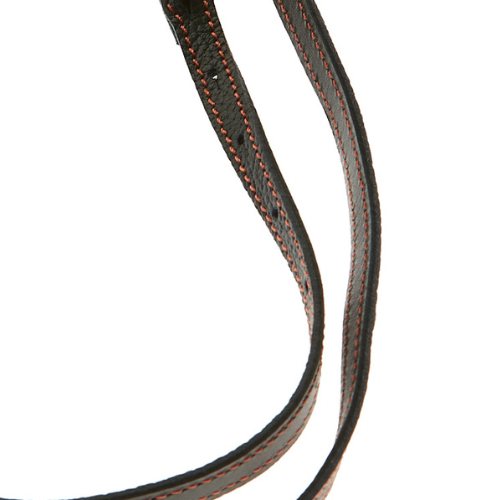 Lanière de téléphone cuir Orange Skyline marine