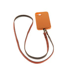 Lanière de téléphone cuir Schist Orange vif