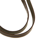 Lanière de téléphone cuir Bordeaux Marron