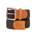 Ceinture tressée marron H/F