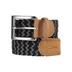 Ceinture tressée gris gris