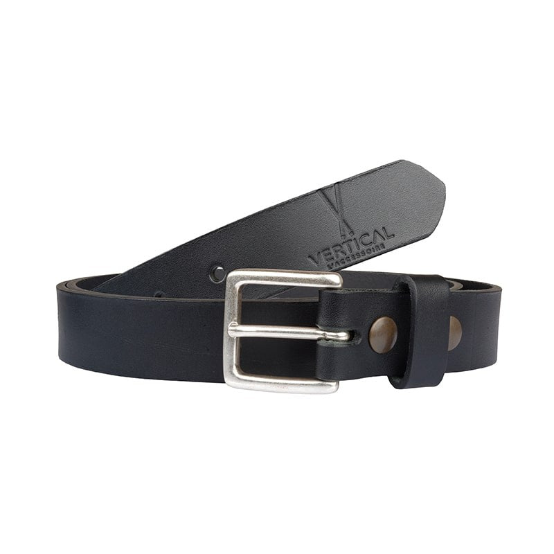 Ceinture cuir véritable bleu boucle colorée