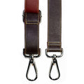 Lanière premium de téléphone bordeaux marron
