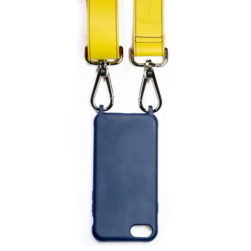Lanière premium de téléphone mandarine lemon