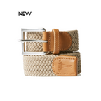 Ceinture tressée beige Sahara