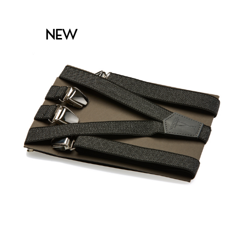 Bretelles mi-larges noir Les Périgourdines