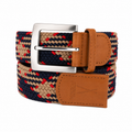 Ceinture tressée Bleubeigerouge H/F