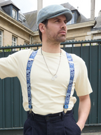 Bretelles larges bleu Les Piscénoises