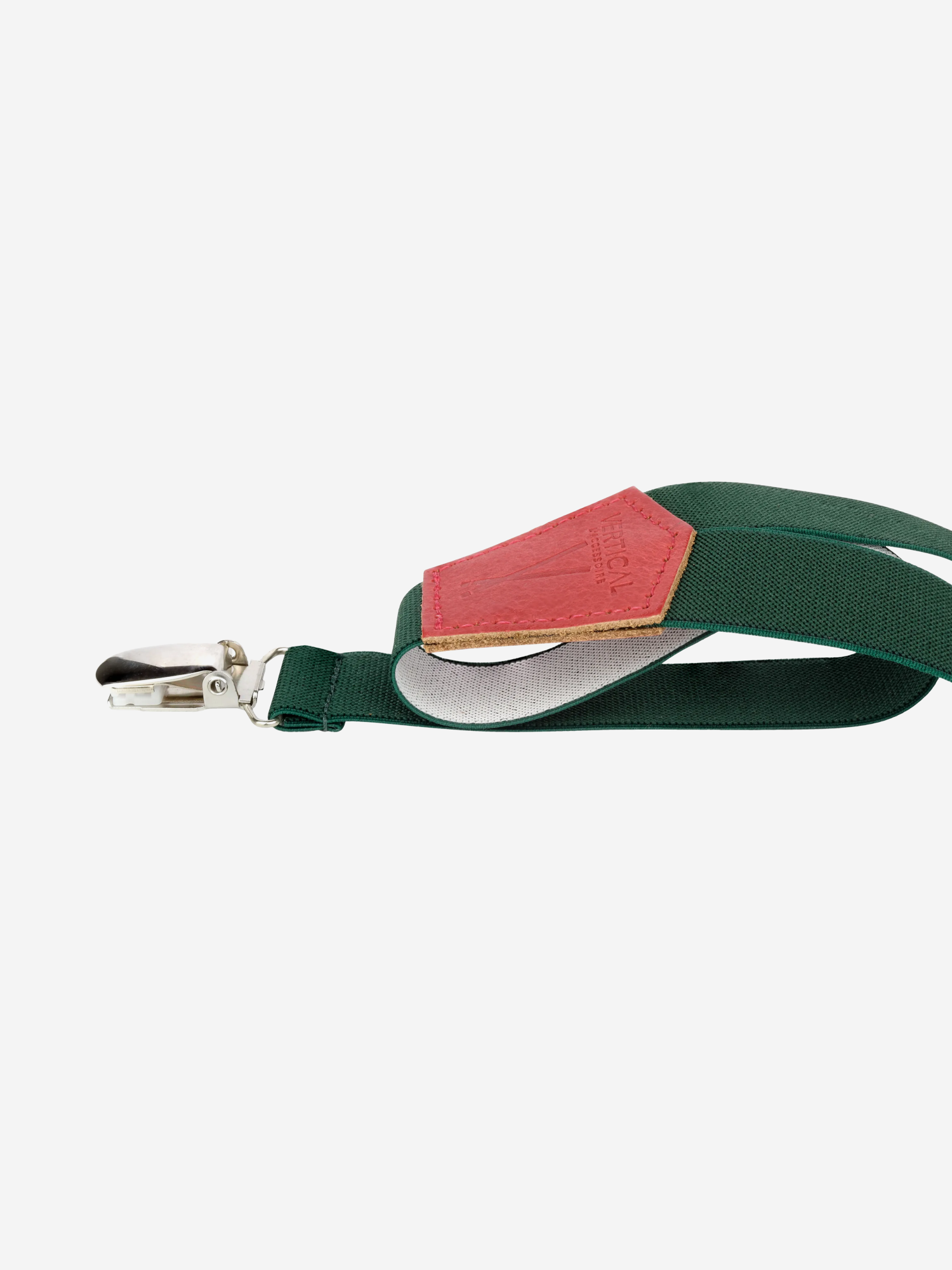 Bretelles mi-larges vert et rouge Les Arcachonnaises