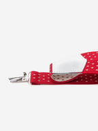 Bretelles mi-larges rouge et blanc Les Lavalloises