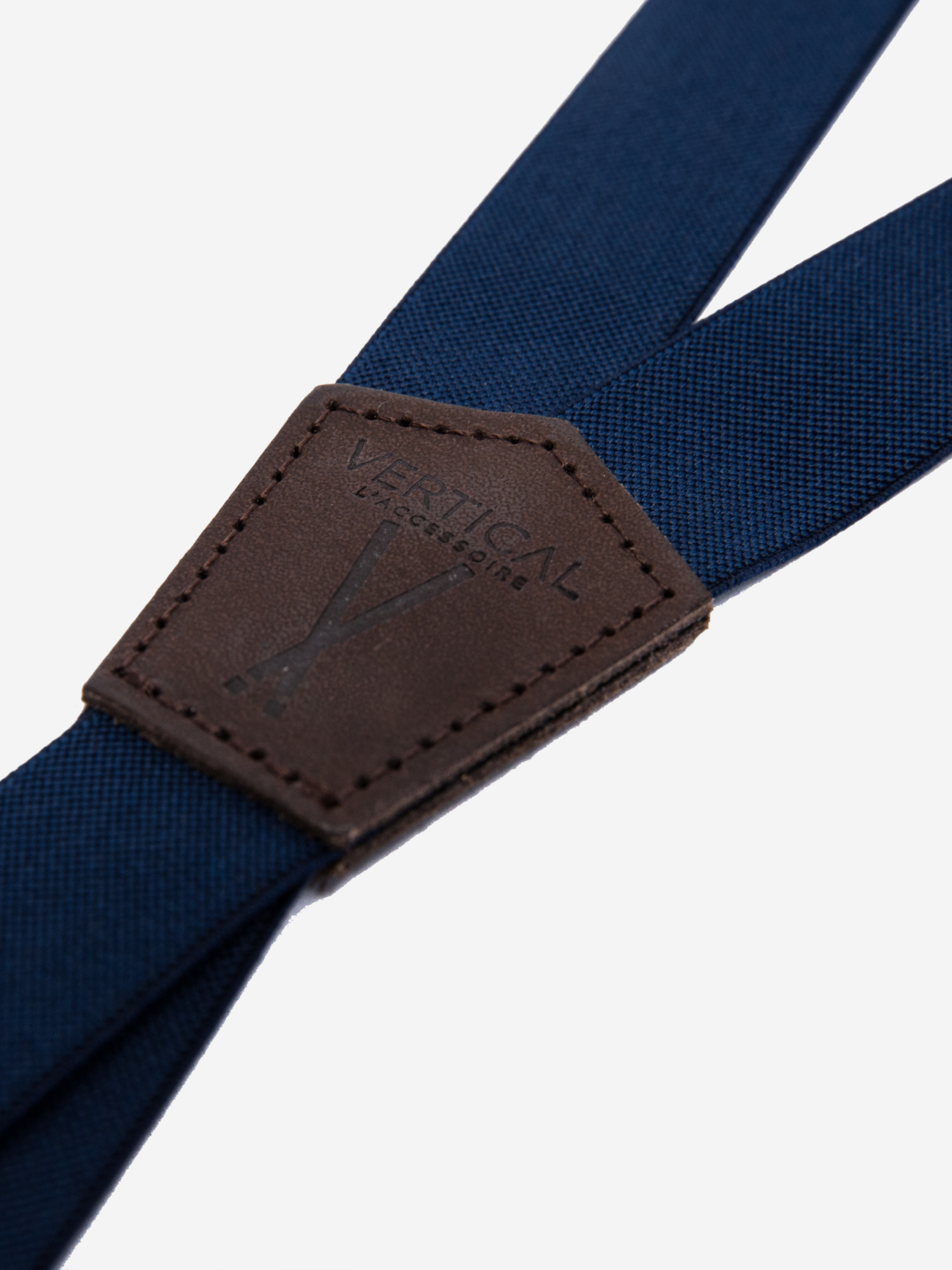 Bretelles mi-larges bleu marine Les Cannoises