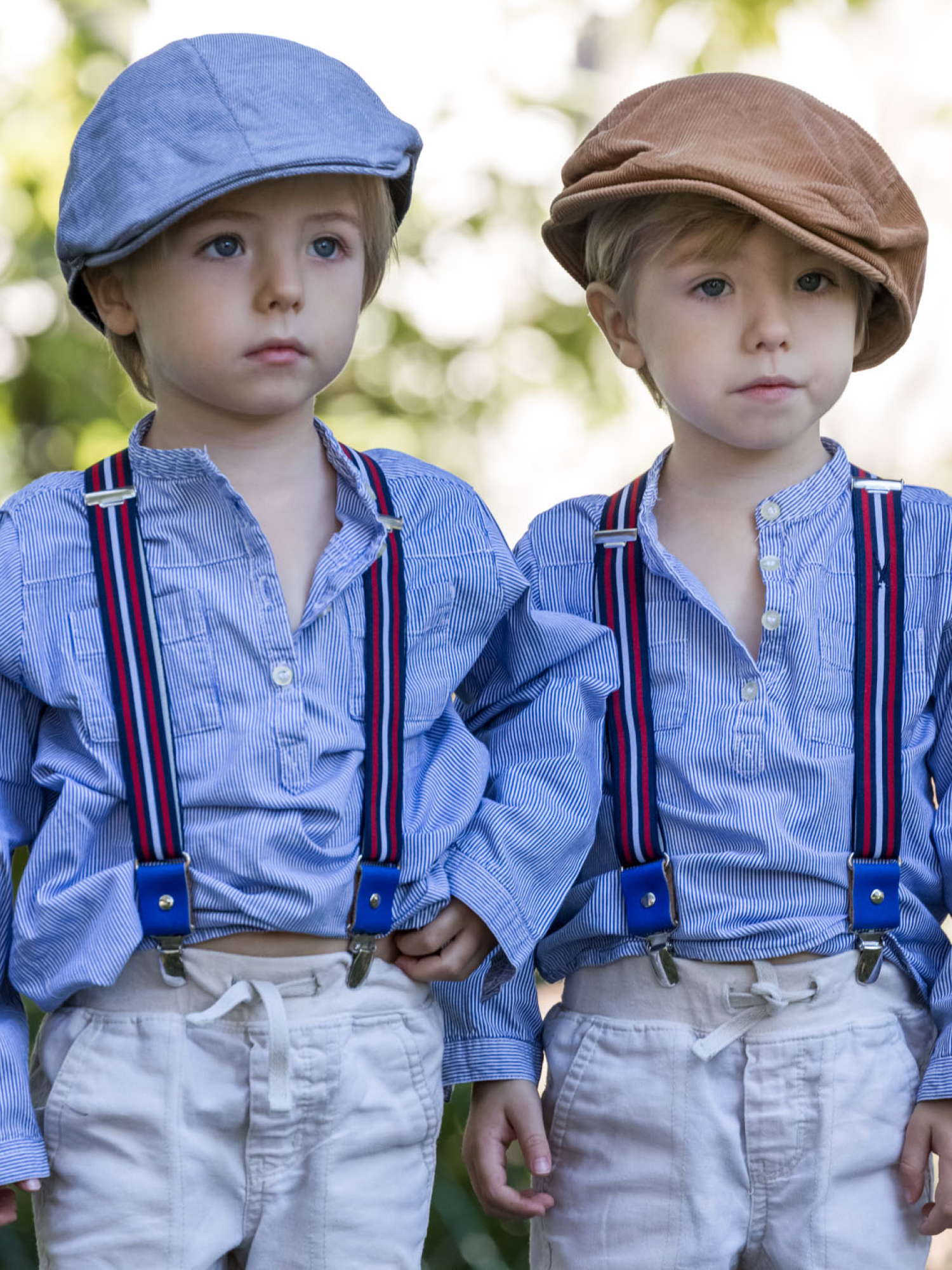 Bretelles enfant bleu blanc rouge Les petites Françaises