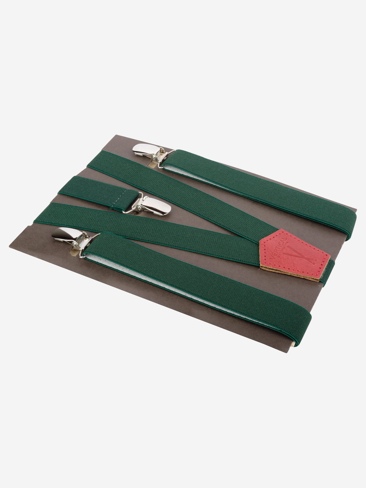 Bretelles mi-larges vert et rouge Les Arcachonnaises