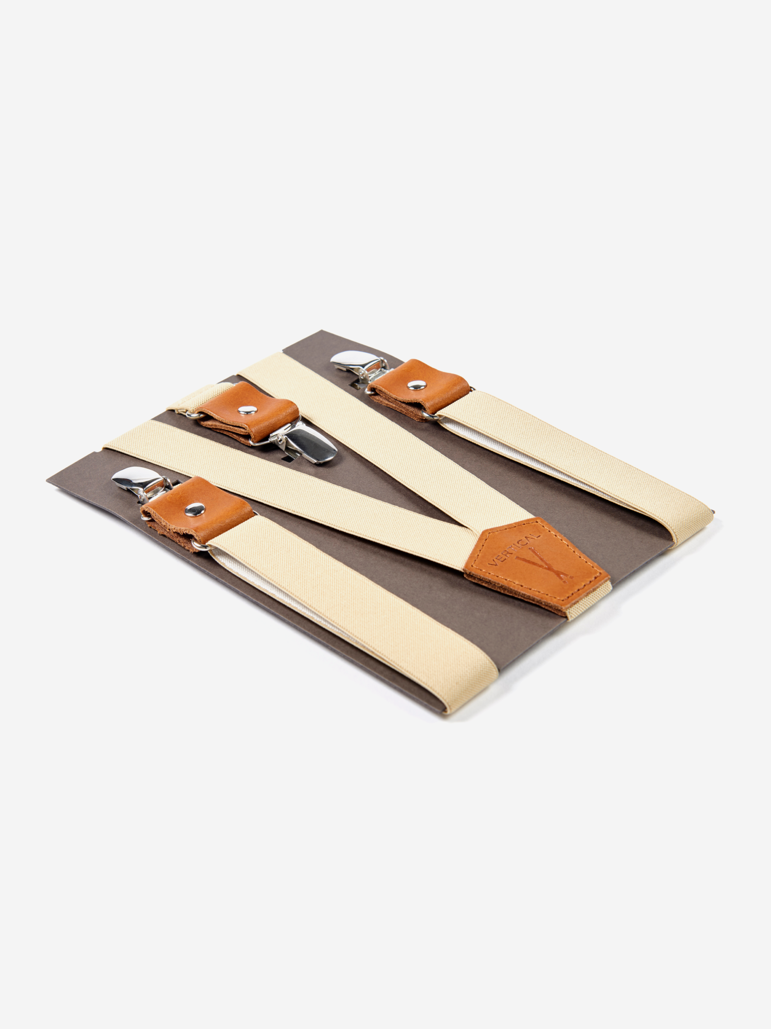 Bretelles mi-larges beige Les Lilloises
