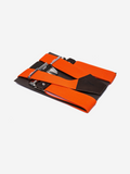 Bretelles larges orange et marron Les Mancelles